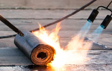 Haltoft End asphalt flat roofing repairs